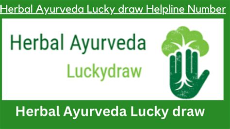 Herbal Ayurveda Lucky Draw .